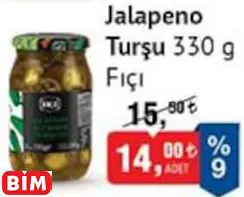 FIÇI JALAPENO TURŞU